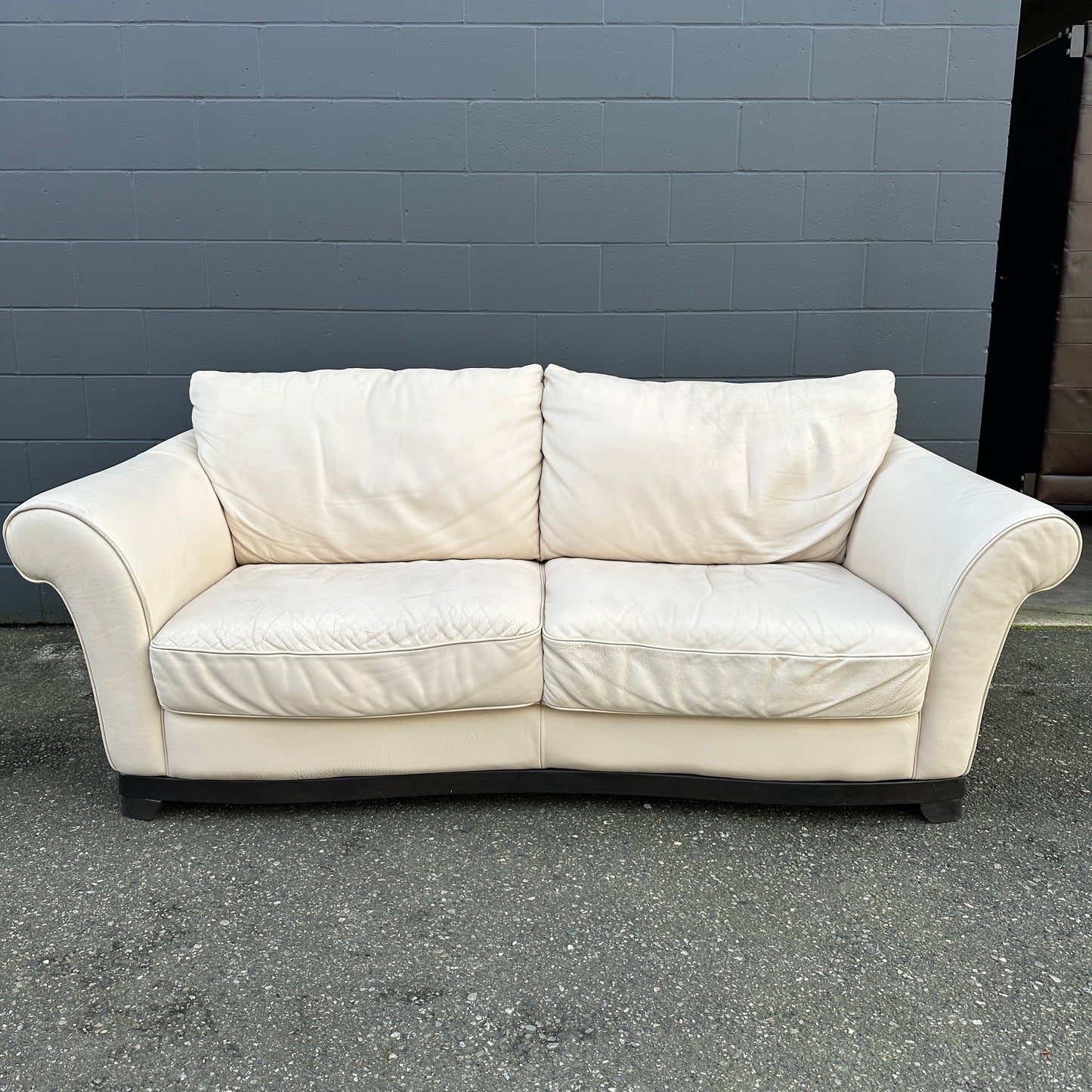 Natuzzi Leather Couch