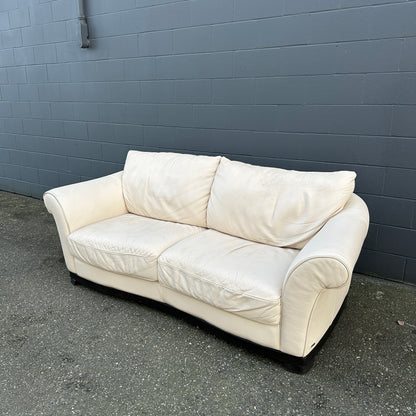 Natuzzi Leather Couch