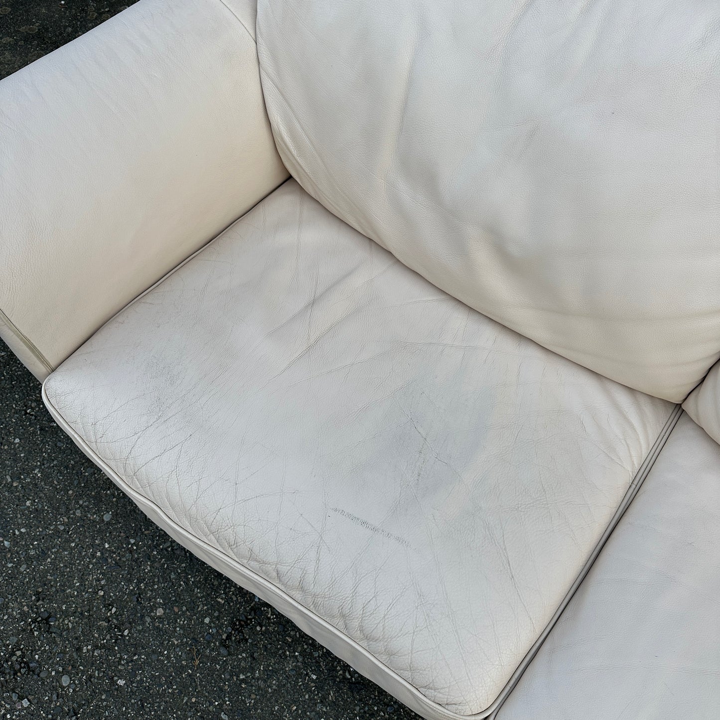 Natuzzi Leather Couch
