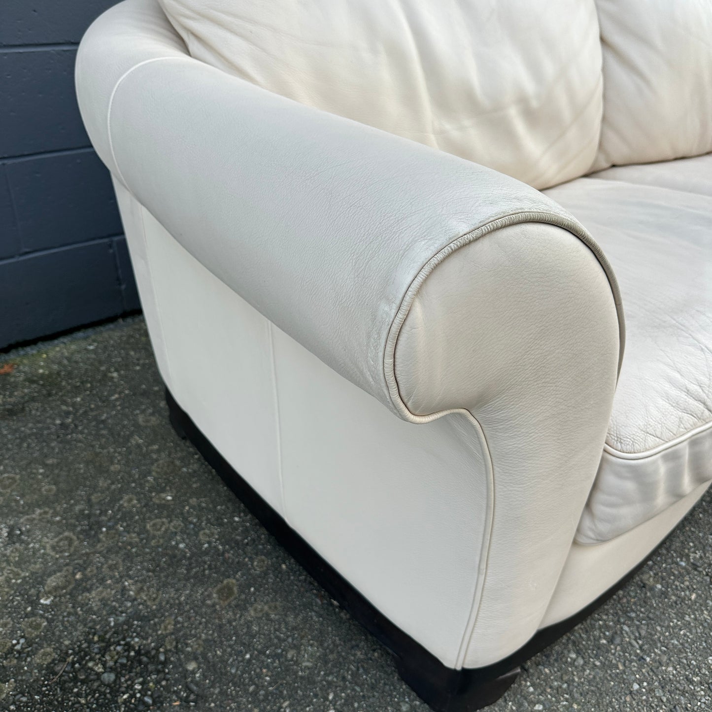 Natuzzi Leather Couch