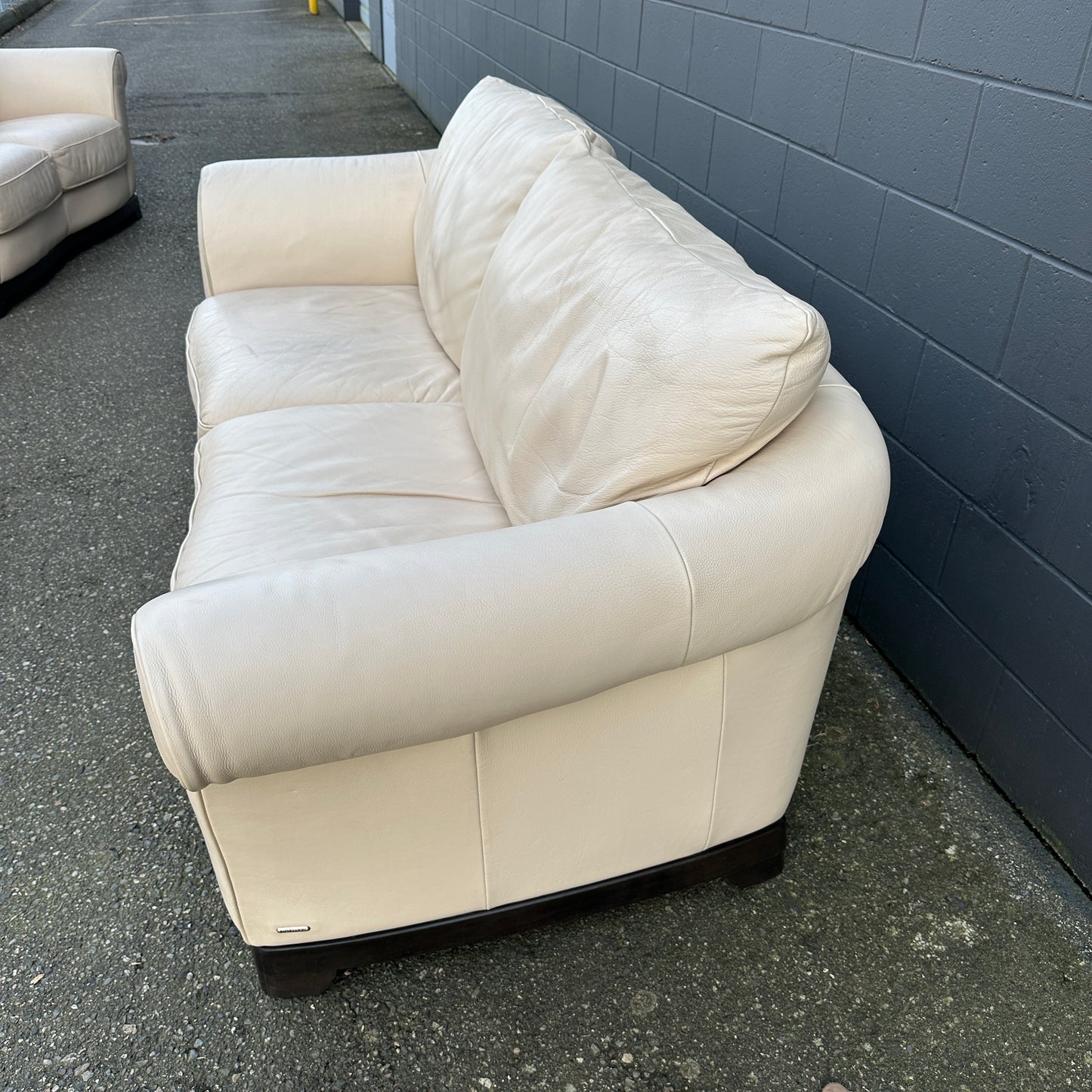 Natuzzi Leather Couch