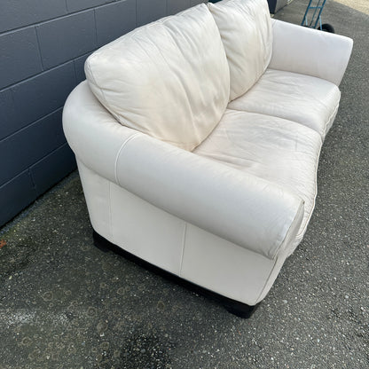 Natuzzi Leather Couch