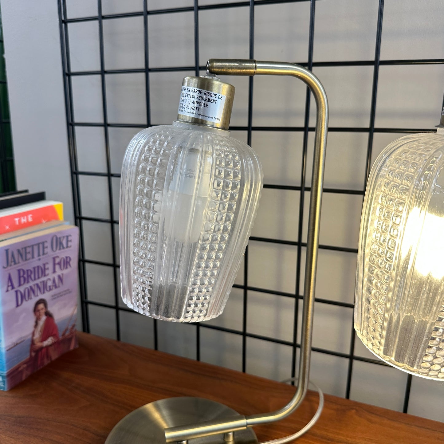 Homesense Flower Table Lamp (x2)