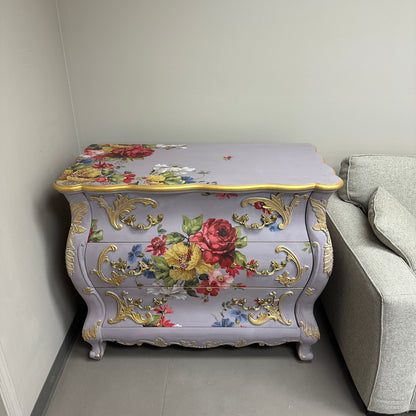 Bombay Floral 3 Drawers Dresser