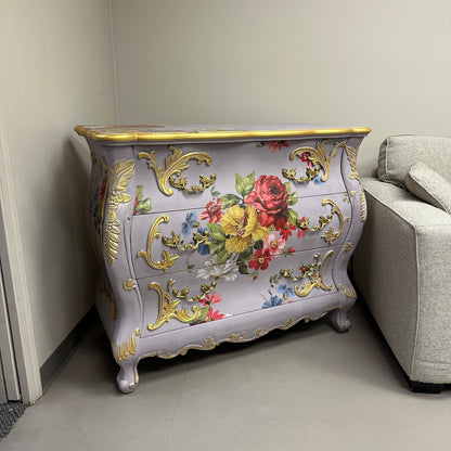 Bombay Floral 3 Drawers Dresser