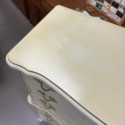 White French Provincial Highboy Dresser