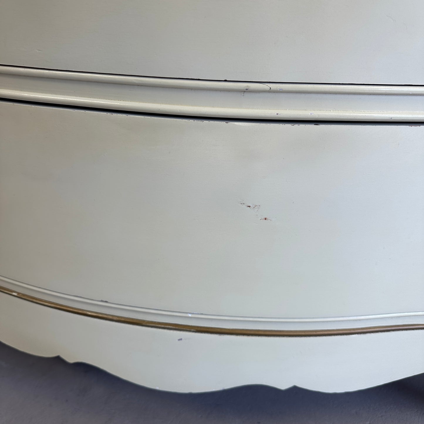 White French Provincial Highboy Dresser