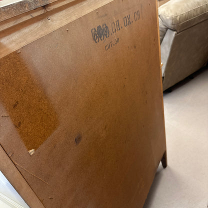 White French Provincial Highboy Dresser