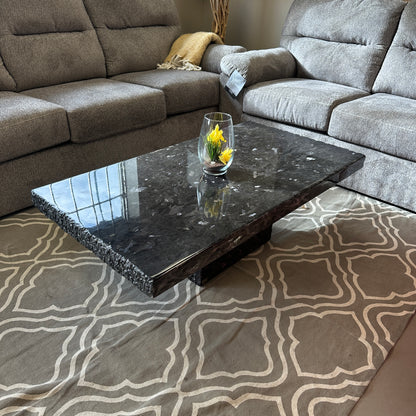 Lavamar Natural Stone Coffee Table - Made in Italy