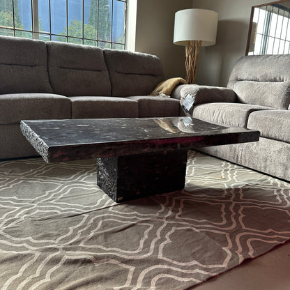 Lavamar Natural Stone Coffee Table - Made in Italy