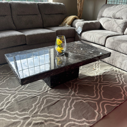 Lavamar Natural Stone Coffee Table - Made in Italy
