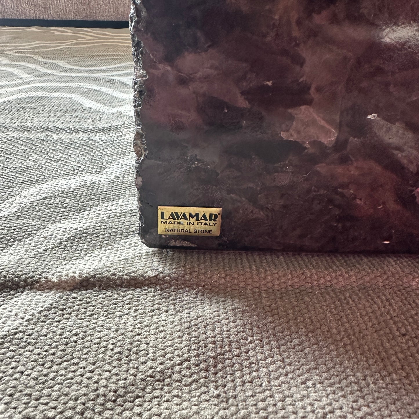 Lavamar Natural Stone Coffee Table - Made in Italy