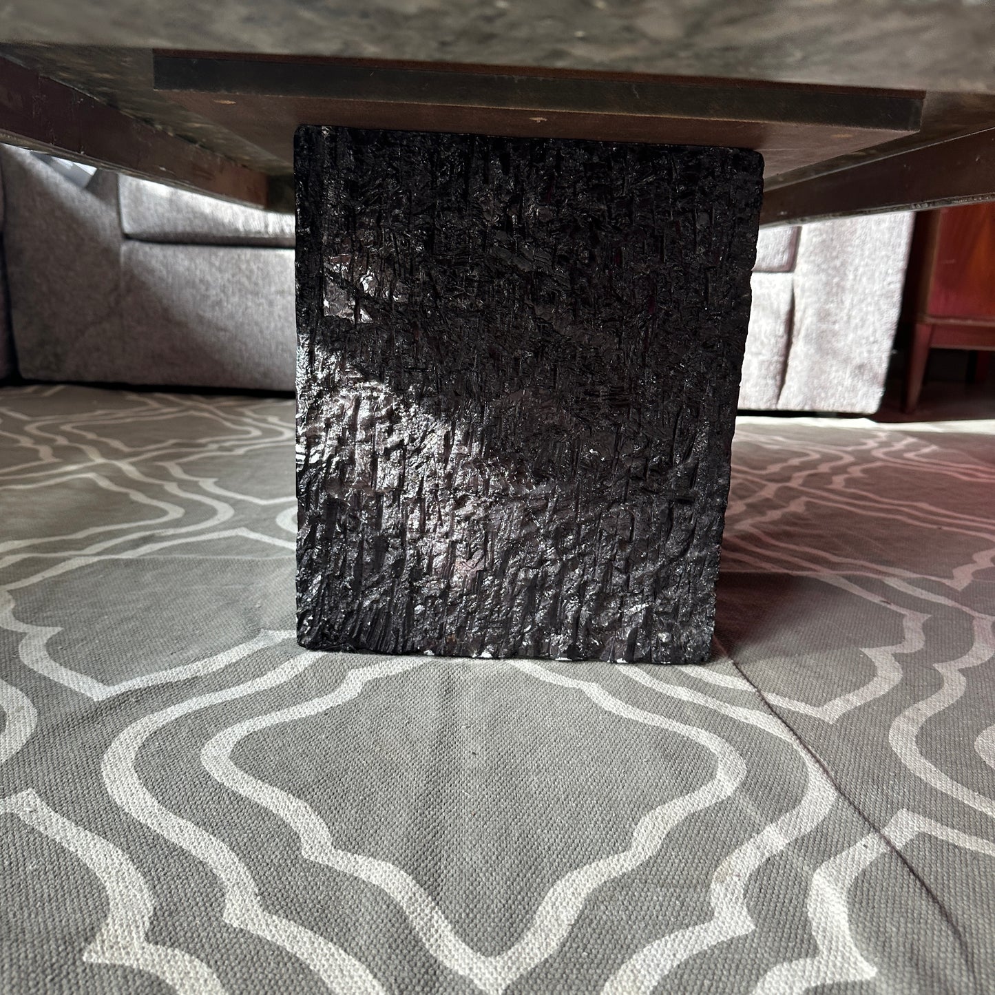 Lavamar Natural Stone Coffee Table - Made in Italy