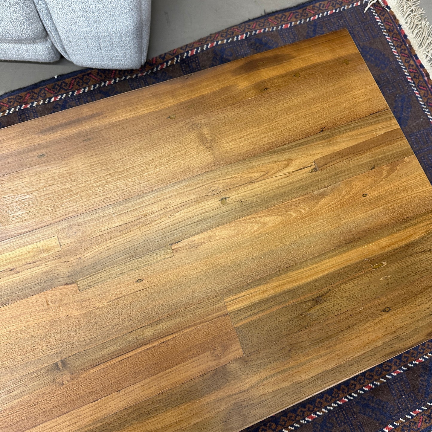 EQ3 Reclaimed Teak Coffee Table