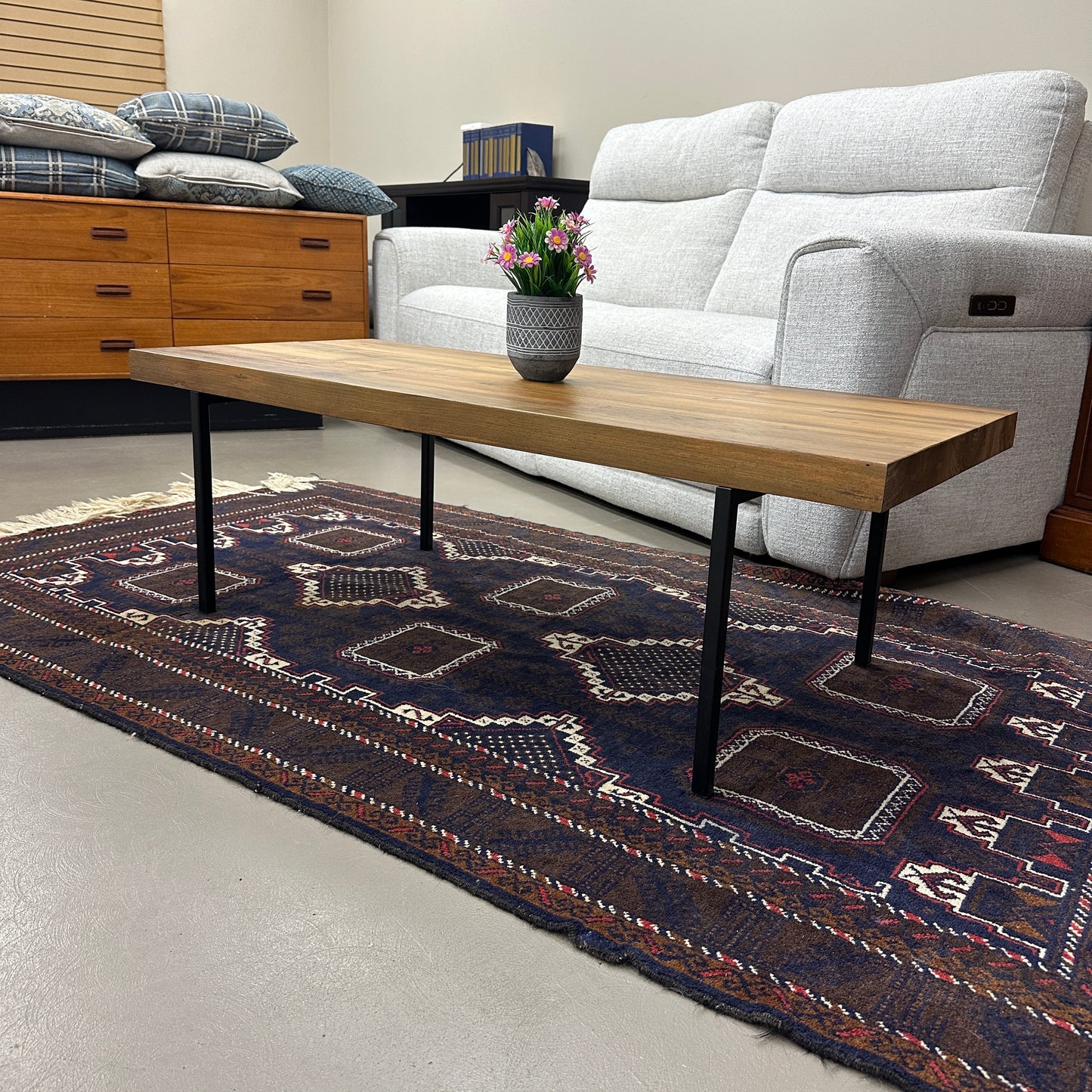 EQ3 Reclaimed Teak Coffee Table