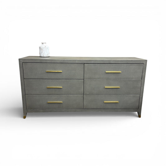 Restoration Hardware Graydon Shagreen Dresser