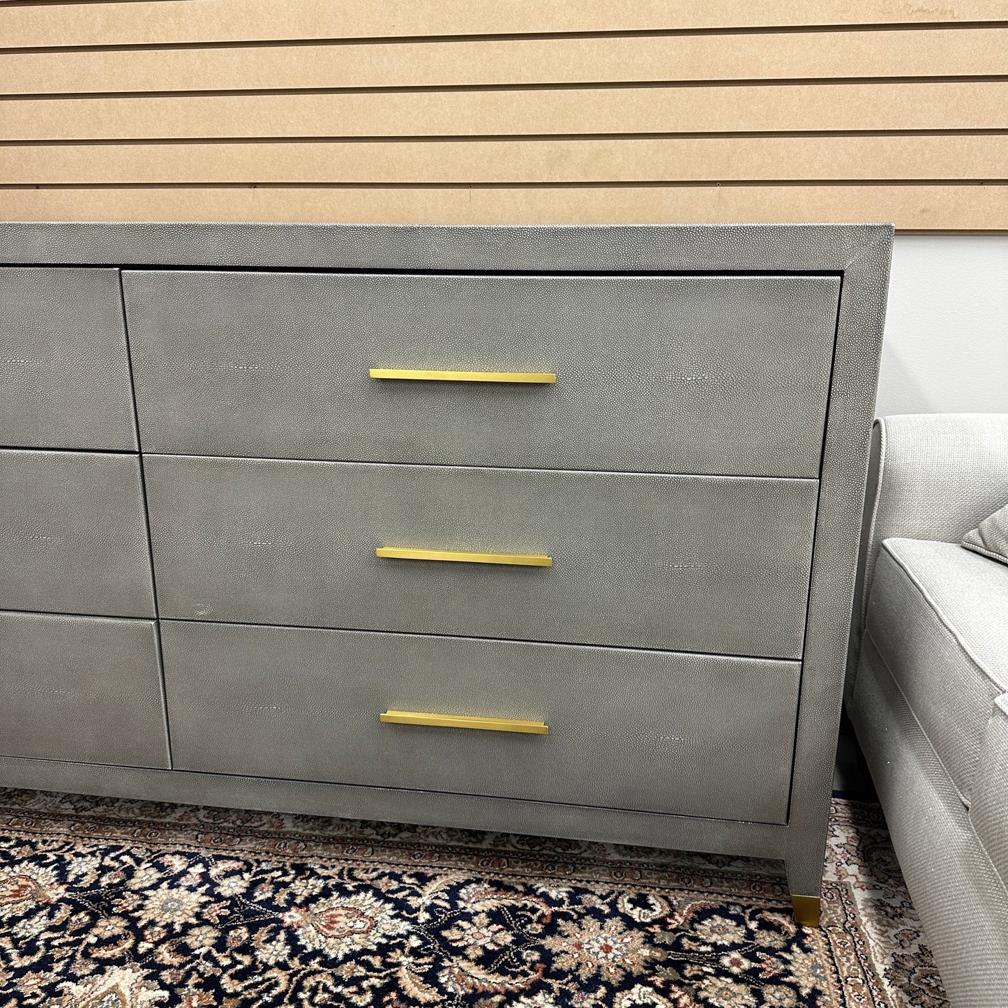 Restoration Hardware Graydon Shagreen Dresser