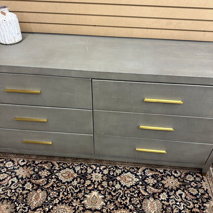 Restoration Hardware Graydon Shagreen Dresser