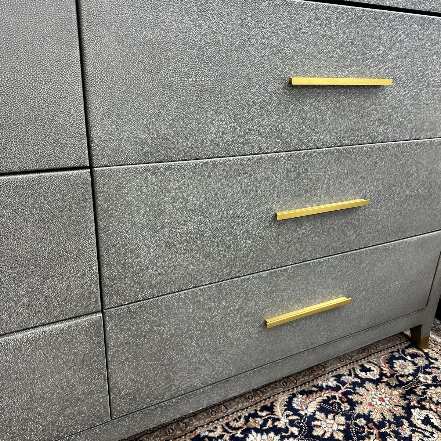 Restoration Hardware Graydon Shagreen Dresser