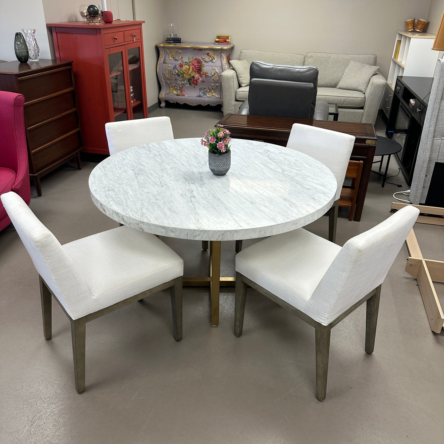 Restoration Hardware Round Dining Set
