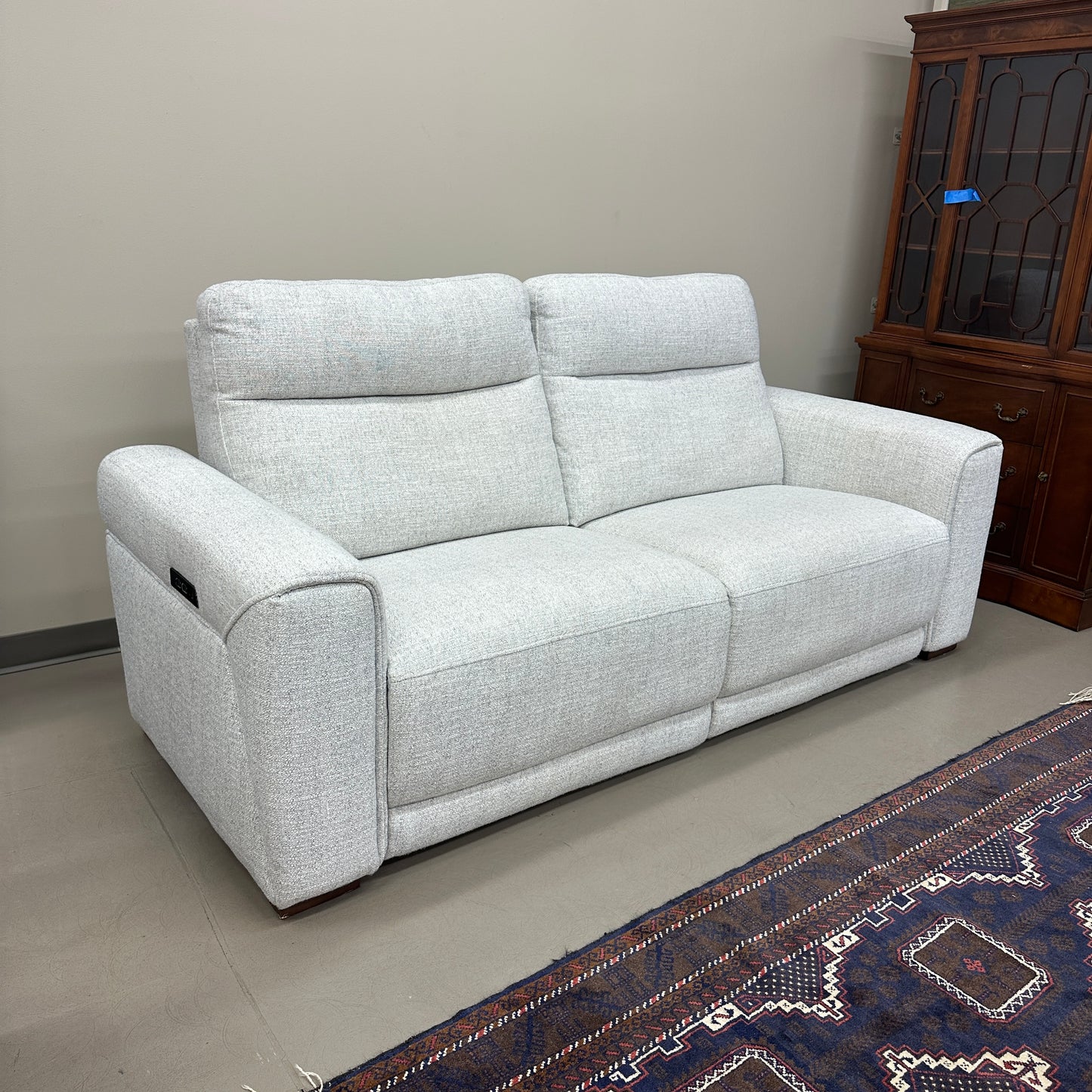Aiden & Ivy Power Reclining Fabric Sofa