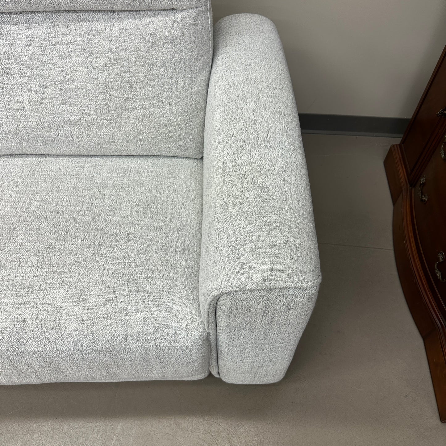 Aiden & Ivy Power Reclining Fabric Sofa