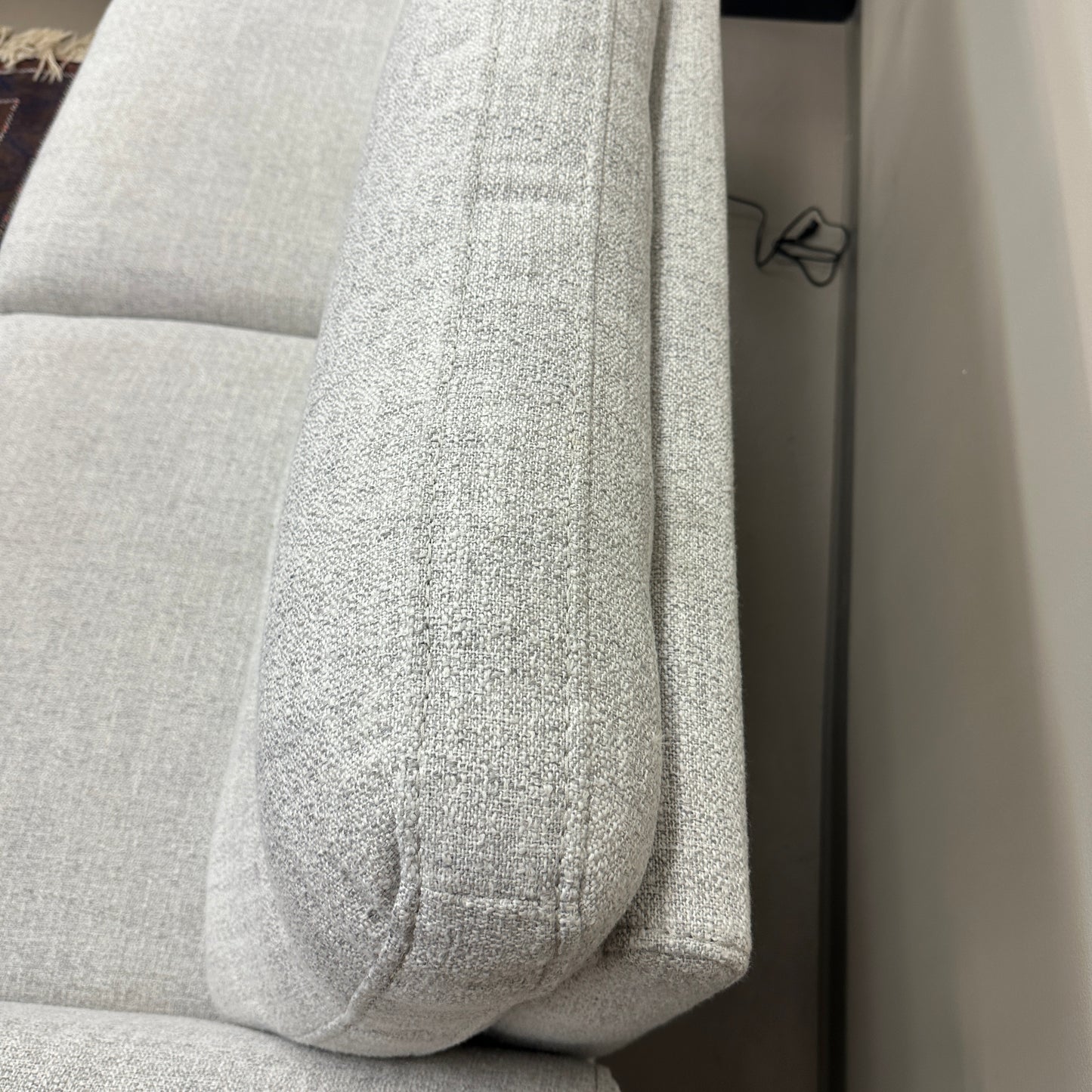 Aiden & Ivy Power Reclining Fabric Sofa
