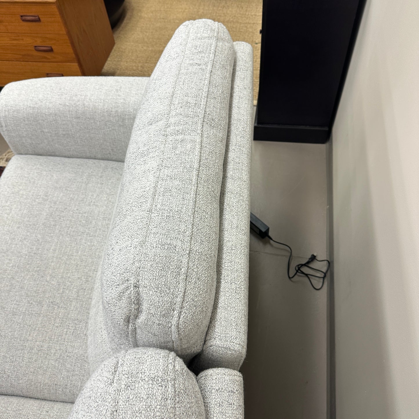 Aiden & Ivy Power Reclining Fabric Sofa