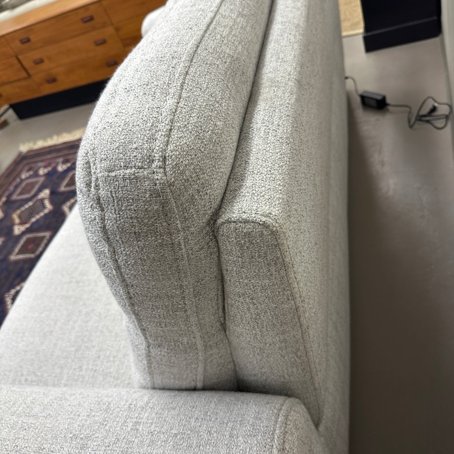 Aiden & Ivy Power Reclining Fabric Sofa