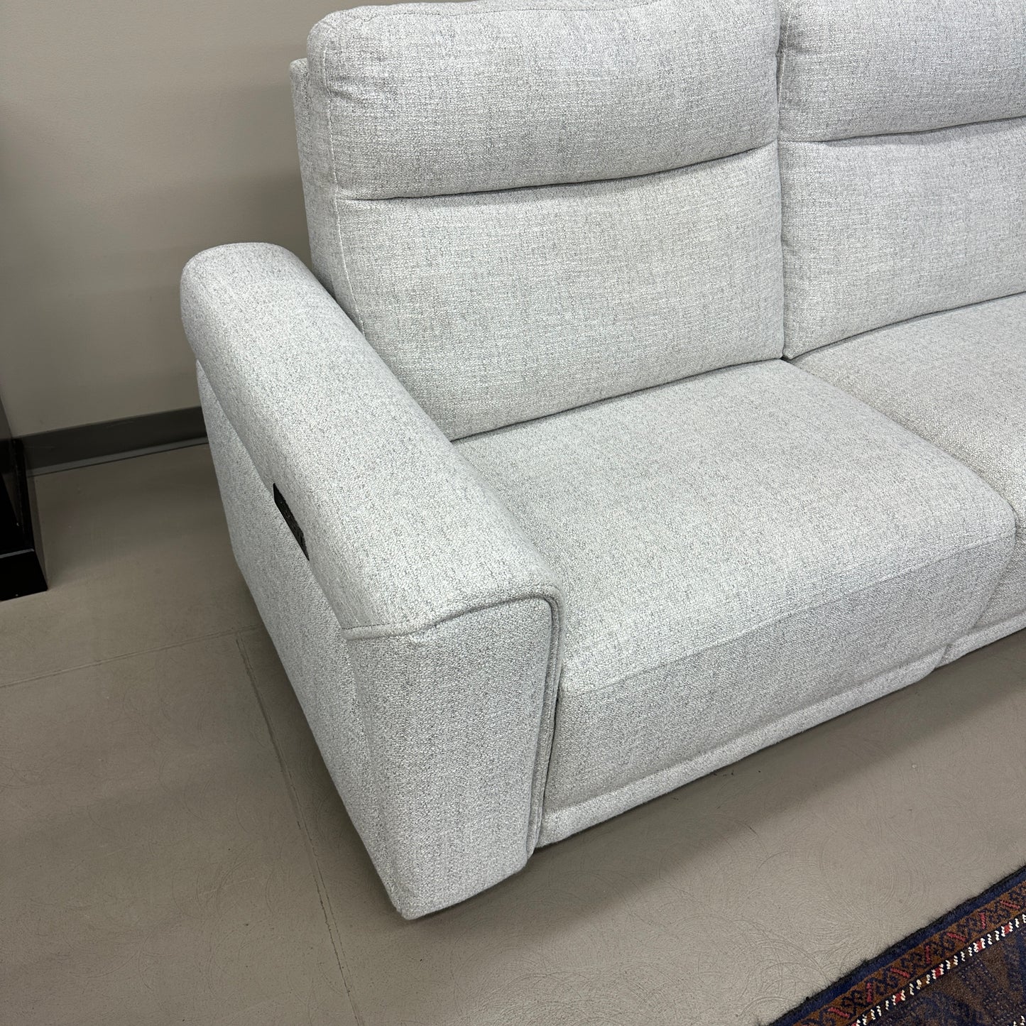 Aiden & Ivy Power Reclining Fabric Sofa