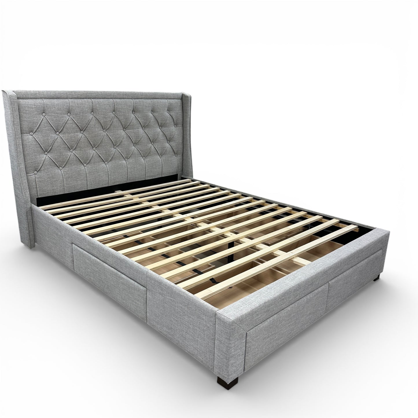 Shasta Upholstered Bedframe - Queen