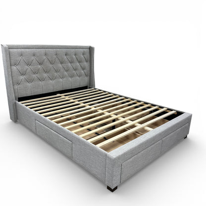 Shasta Upholstered Bedframe - Queen