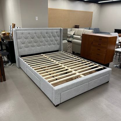 Shasta Upholstered Bedframe - Queen