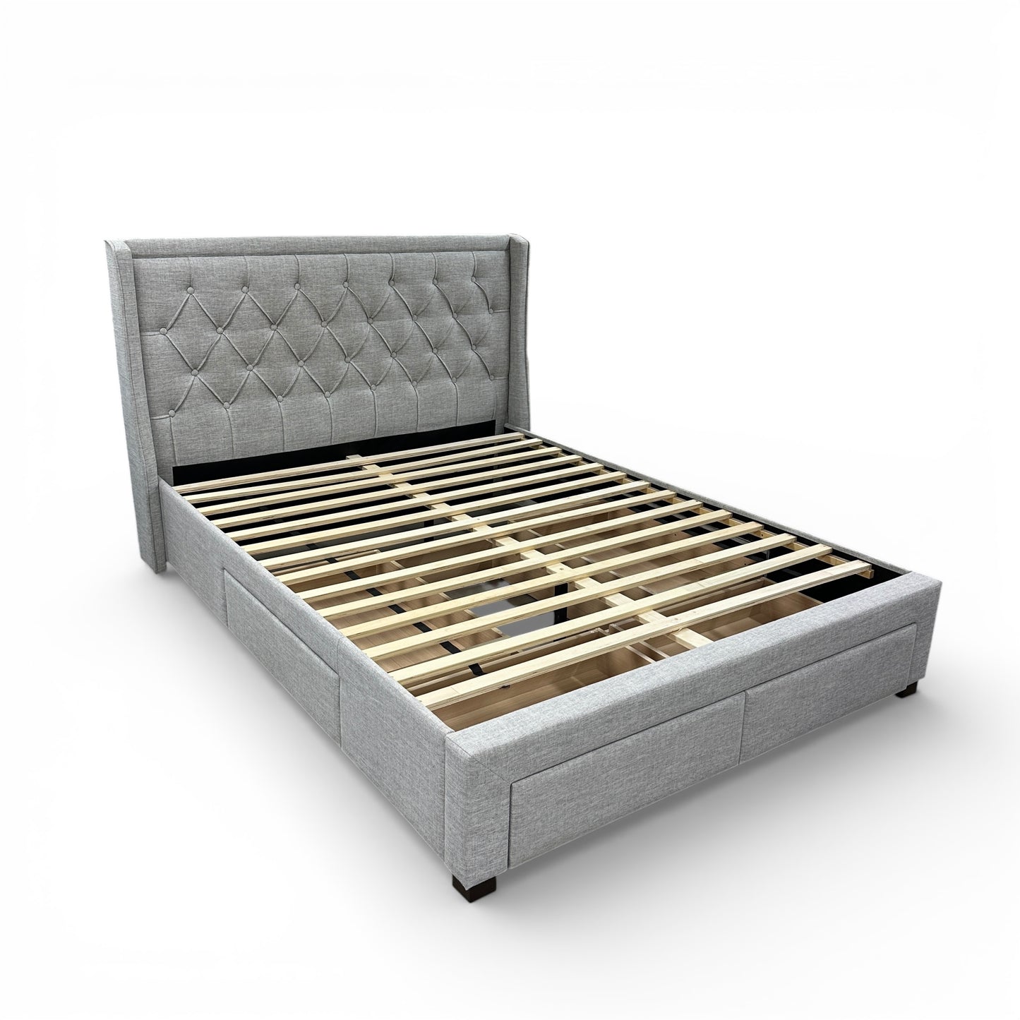 Shasta Upholstered Bedframe - Queen