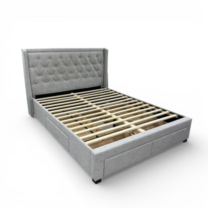 Shasta Upholstered Bedframe - Queen