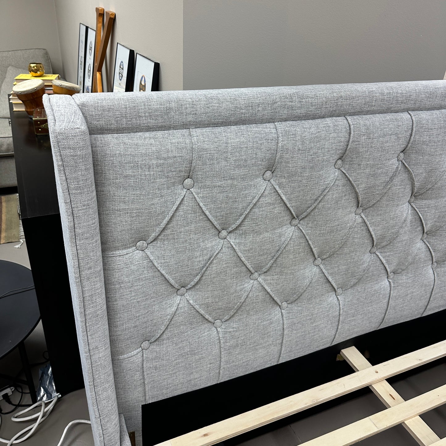 Shasta Upholstered Bedframe - Queen