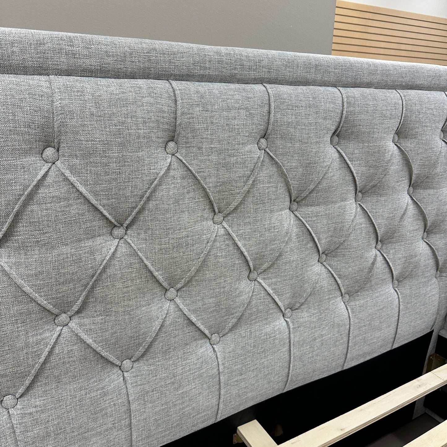 Shasta Upholstered Bedframe - Queen