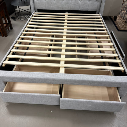 Shasta Upholstered Bedframe - Queen