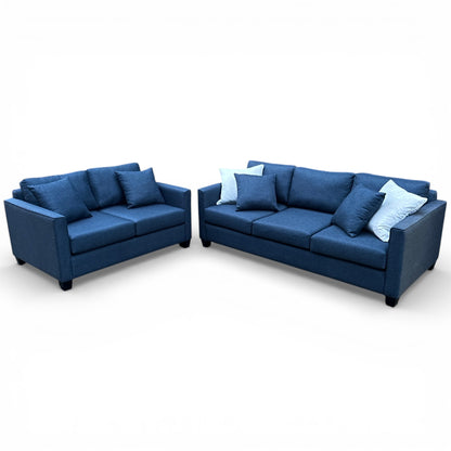 Arora Fabric Sofa Set  (Couch and Love Seat)