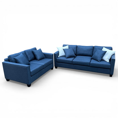 Arora Fabric Sofa Set  (Couch and Love Seat)
