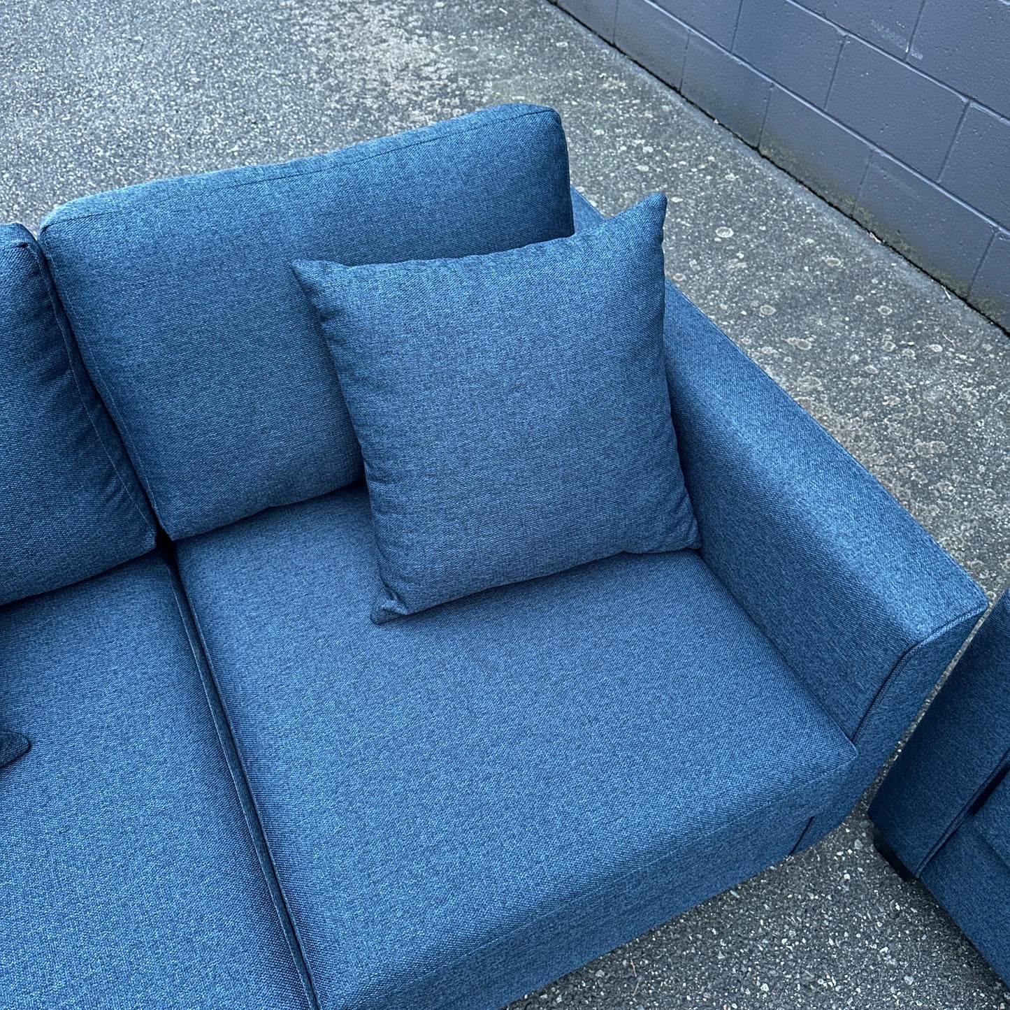 Arora Fabric Sofa Set  (Couch and Love Seat)