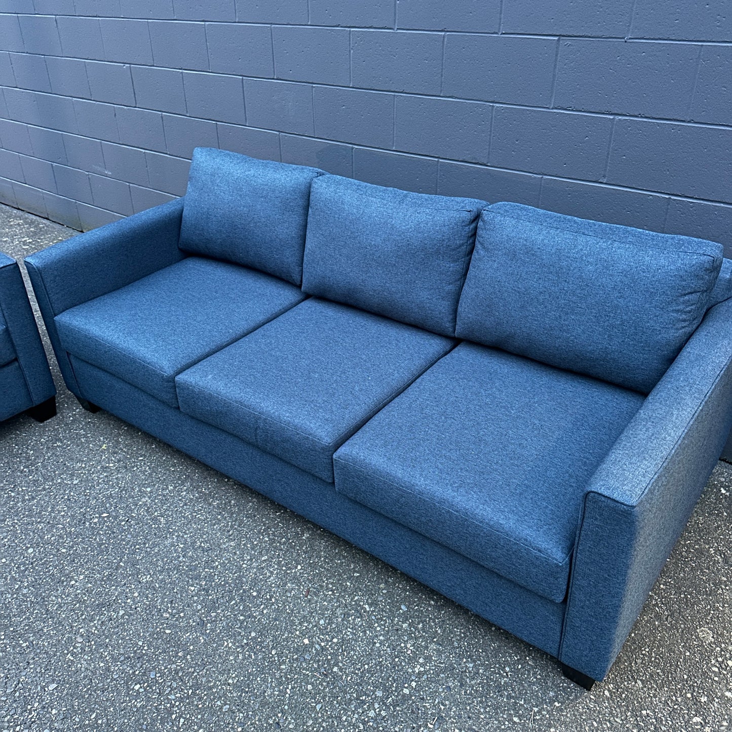 Arora Fabric Sofa Set  (Couch and Love Seat)