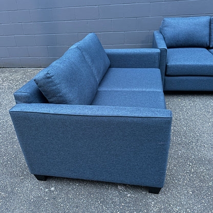 Arora Fabric Sofa Set  (Couch and Love Seat)