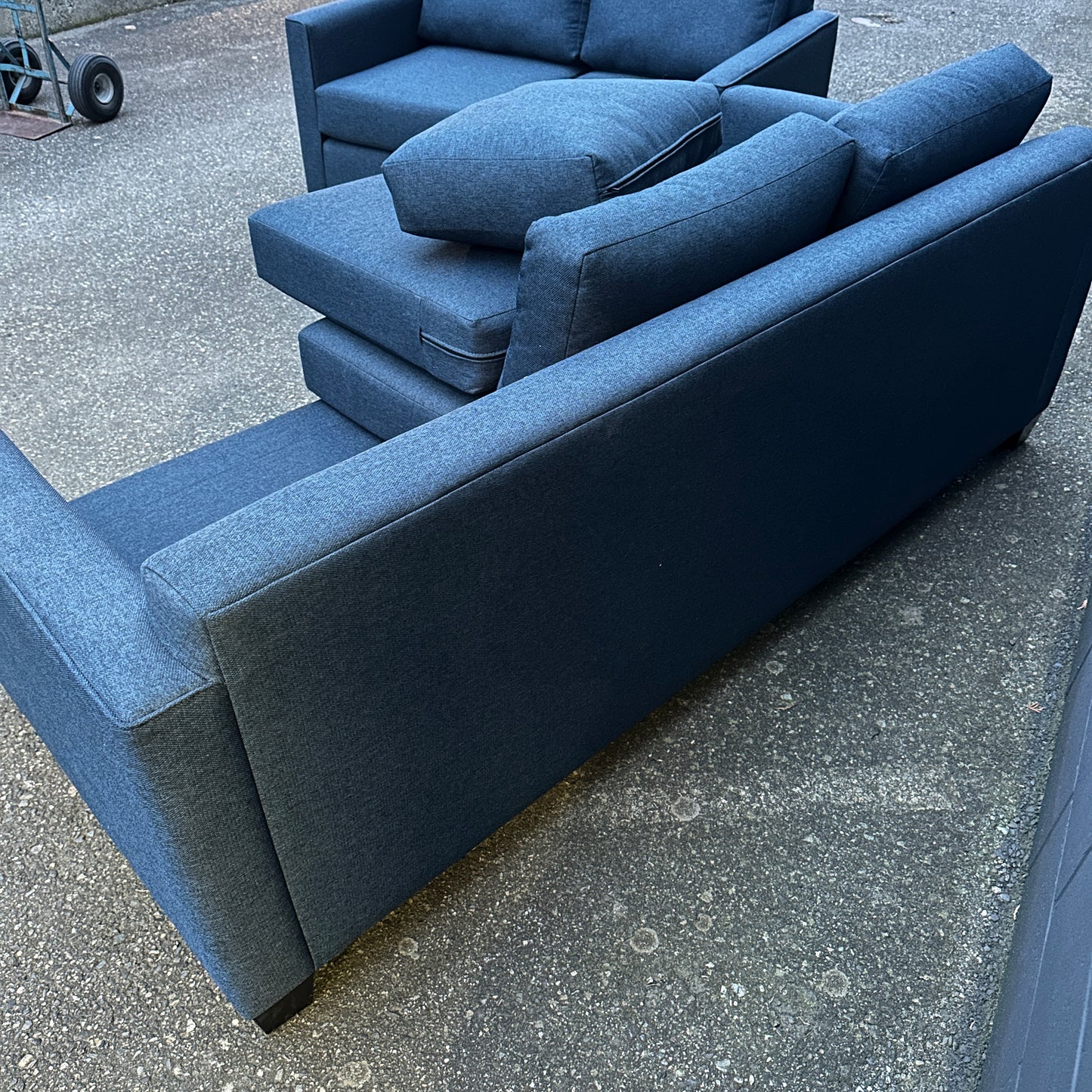 Arora Fabric Sofa Set  (Couch and Love Seat)