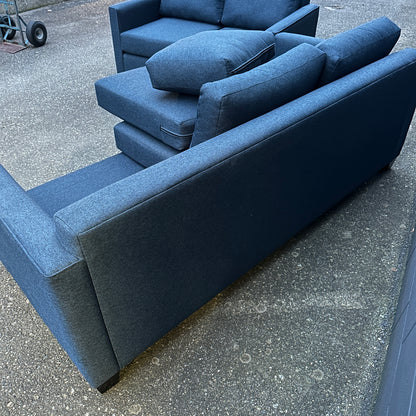 Arora Fabric Sofa Set  (Couch and Love Seat)