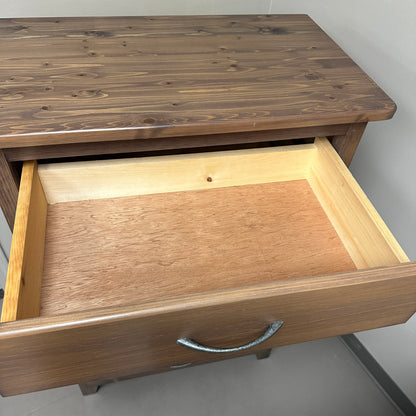 Solid Wood 5 Drawers Highboy Dresser