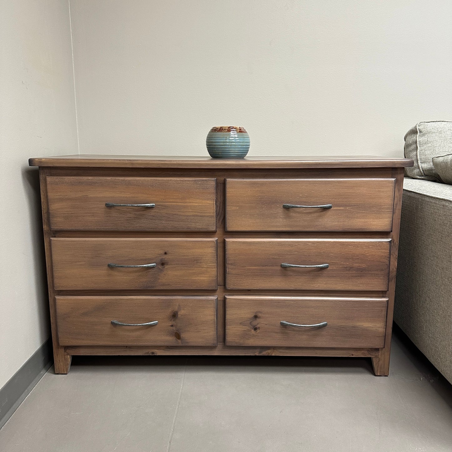 Solid Wood 6 Drawers Dresser