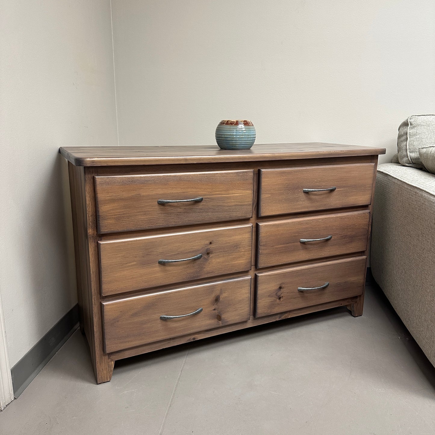 Solid Wood 6 Drawers Dresser