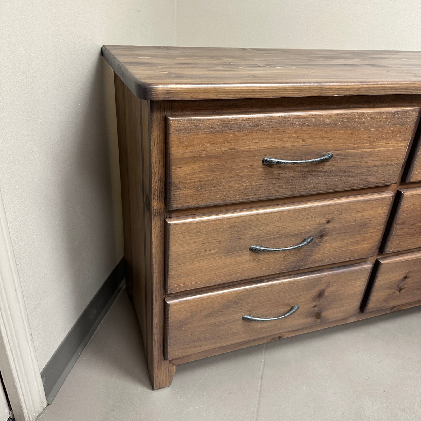 Solid Wood 6 Drawers Dresser