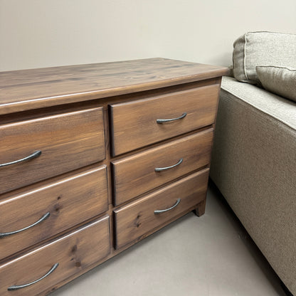 Solid Wood 6 Drawers Dresser